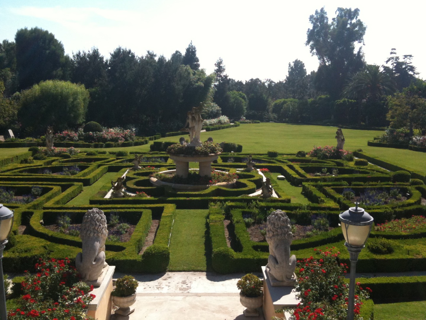 Formal garden design